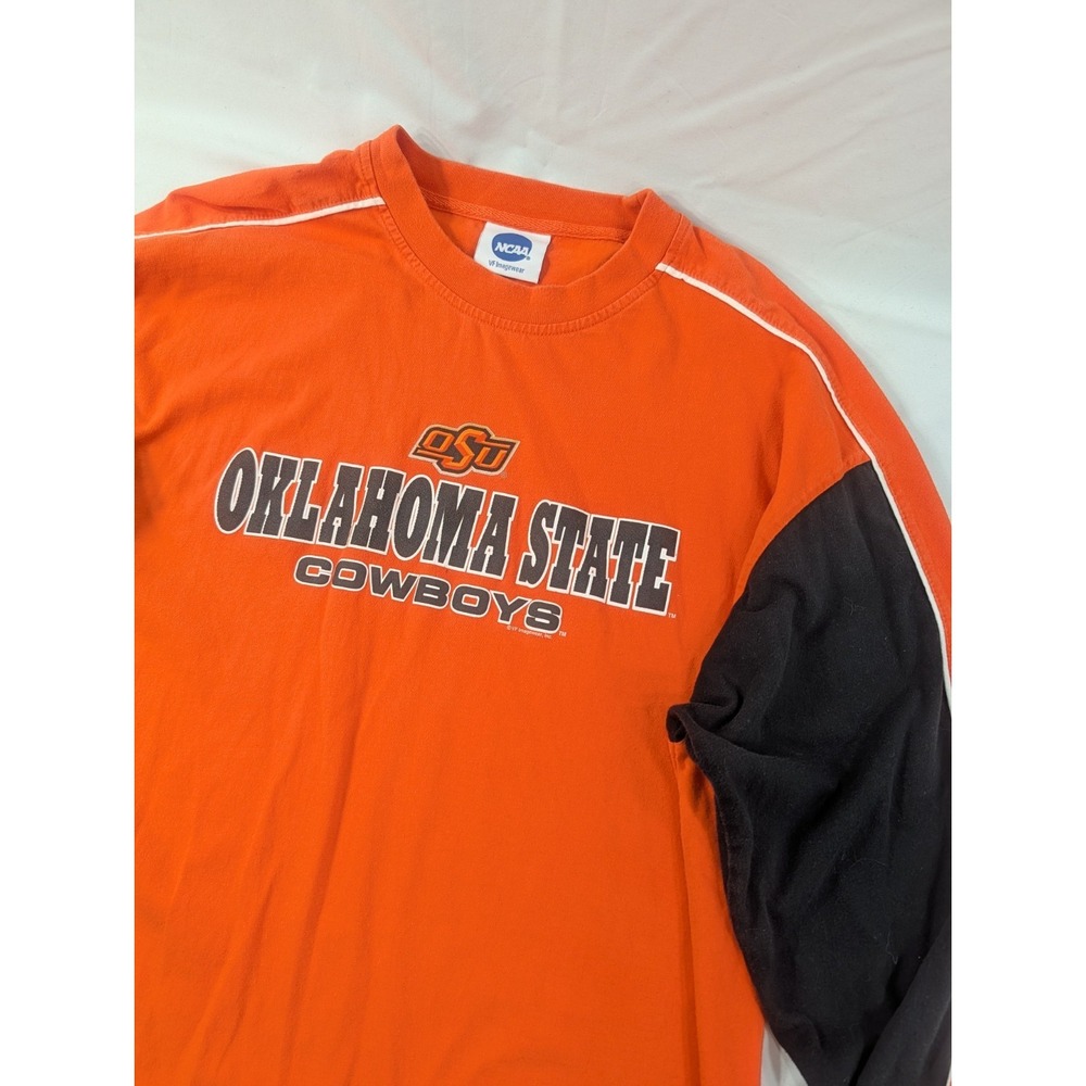 OSU‎ Oklahoma State Cowboys T-Shirt Mens Size XL Orange NCAA - Picture 2 of 9